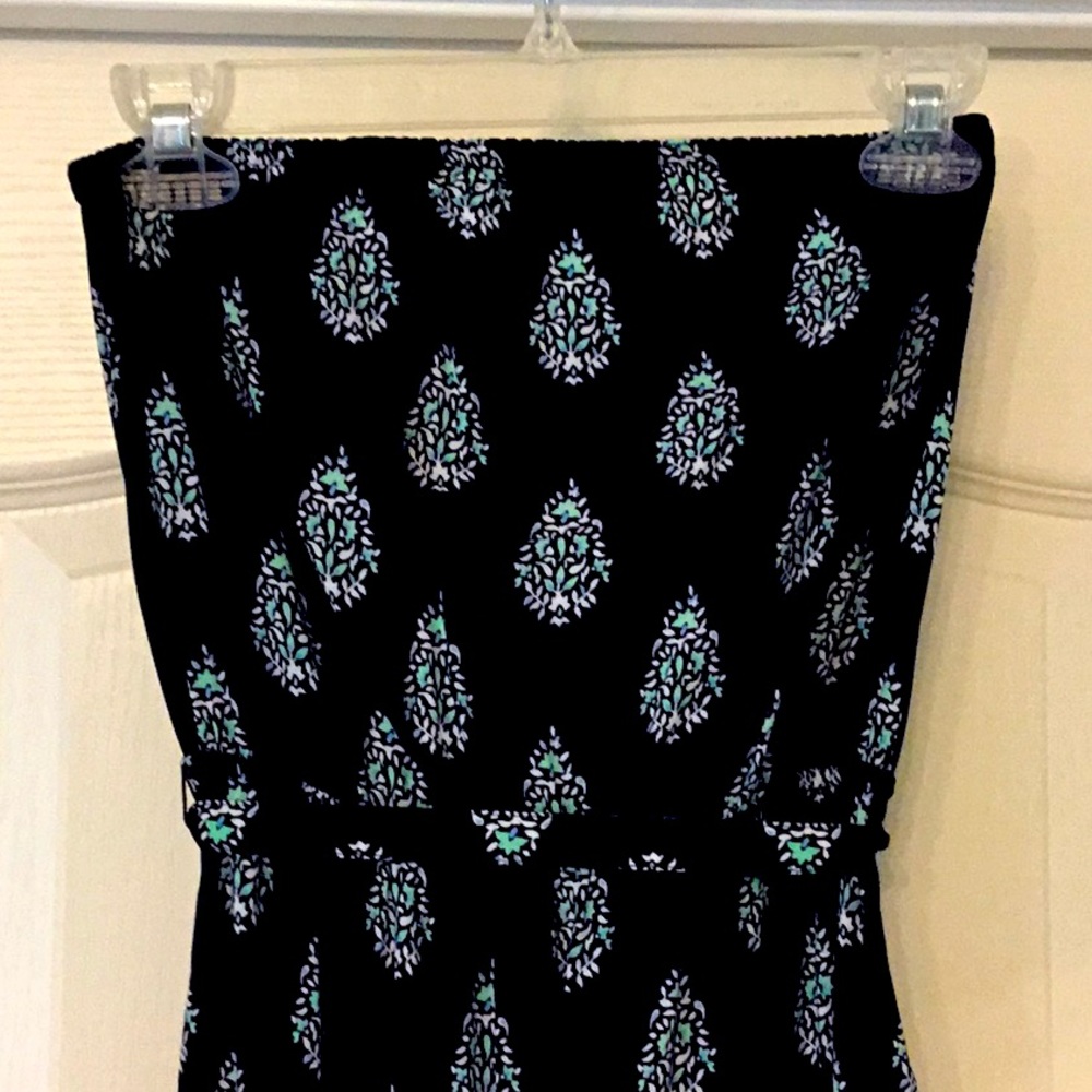 Old Navy Strapless Dress Sz Sm Navy